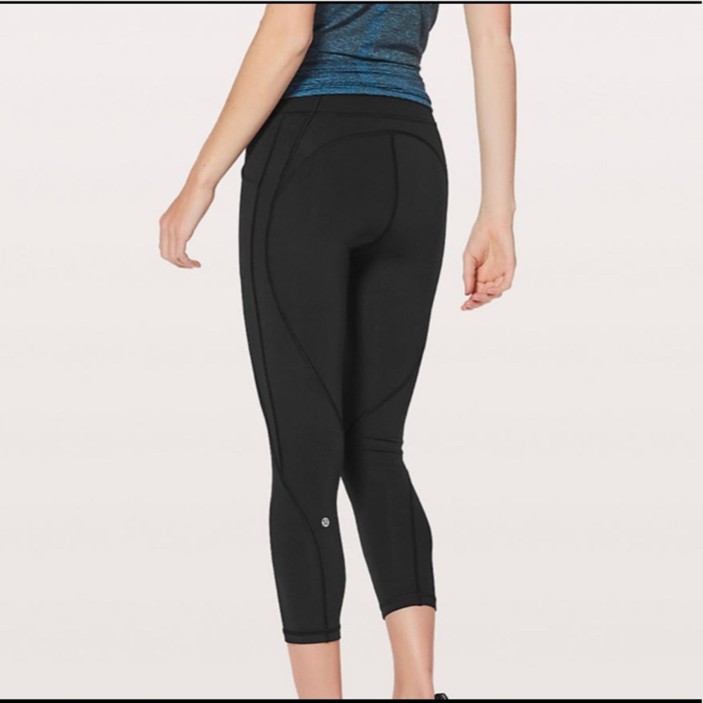 Lululemon Crop legging with Side Pockets
